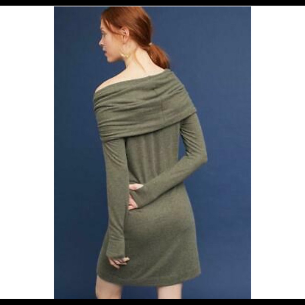 3/$30 Anthro Michael Stars Cowl Neck Sweater Dress